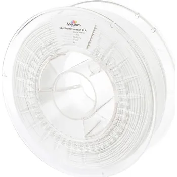 Příslušenství k 3D tiskárně Spectrum Filaments 80929 Huracan PLA SIGNAL WHITE vlákno pro 3D tiskárny PLA plast Filament pro vysokorychlostní 3D tisk, Zvýšená extruzní rychlost 1.75 mm