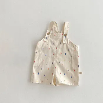 Kojenecký overall Kojenecký overal s laclem – jarní set s proužky Velikost: 9M, Barva (Varianta): 522XKdot