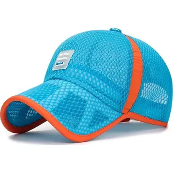 Čepice Letní dětská kšiltovka – prodyšná síťovaná čepice na výlety Barva (Varianta): Modrá
