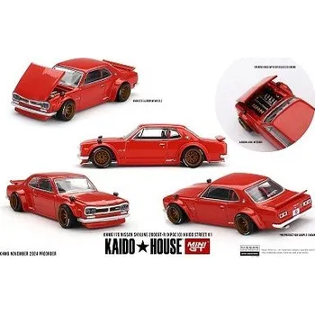 autíčko MINI GT Nissan Skyline 2000GT-R (KPGC10) Kaido Street V1 175
