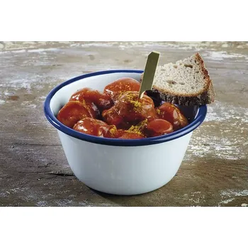 Talíř Hluboký talíř APS Emaille, průměr 18 cm