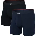 Boxerky SAXX VIBE XTRA SOFT COMFORT BOXER BRF FLY 2PK Man velikost L