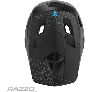 Cyklistická přilba Náhradní kšilt helmy Leatt Visor MTB Gravity 6.0 V23 Stealth S-M