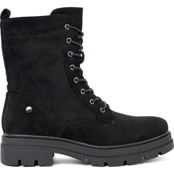 Dámská treková obuv Černé dámské šněrovací workery na hrubé podrážce 1986-1B Velikost: 40
