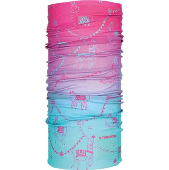 Nákrčník Funkční sportovní nákrčník VIKING 4499 Polartec Outside růžovotyrkysová Velikost: UNI