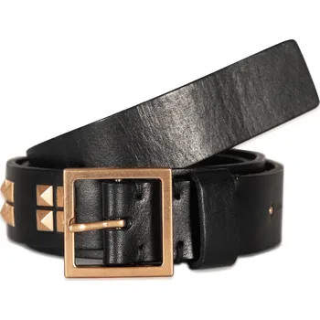 Opasek Pásek AllSaints Black Brass 1141011 M
