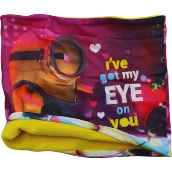 Nákrčník Sun City Dívčí nákrčník MIMONI fleece Barva: Žlutá