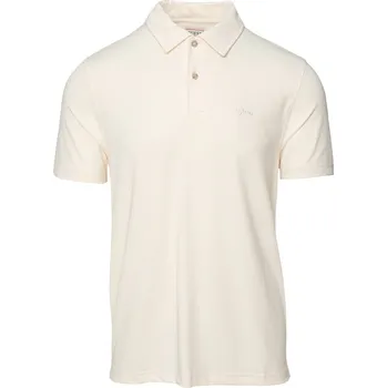 Pánská móda Pánská Polokošile GUESS SMOTH SMALL LOGO SS POLO M3GP05KB3D0-G1H6 – Béžová XL