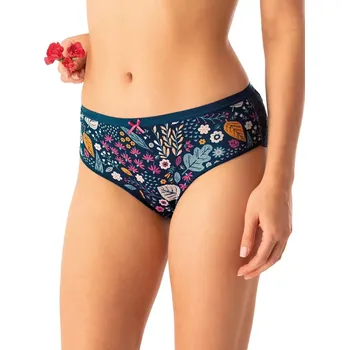 Kalhotky Kalhotky Key LPC 570 B25 S-2XL A'2 malinově modrá XL