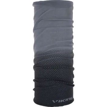 Nákrčník Funkční sportovní nákrčník VIKING 7552 Regular šedočerná Velikost: UNI