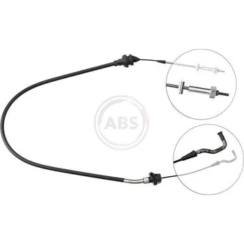 Plynové lanko Lanko plynu A.B.S. K30540
