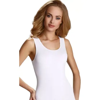 Pánské pyžamo Dámská košilka Clarissa white - ELDAR Bílá XL