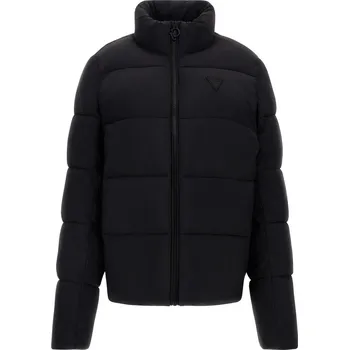 Dámská Zateplená bunda GUESS CLAUDIA LIGHT PUFFER JACKET V3BL13WFUD0-JBLK – Černá XS