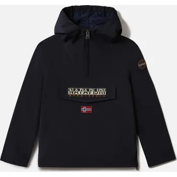 Chlapecká bunda Dětská Přechodná bunda NAPAPIJRI K RAINFOREST SUM 4 176 BLU MARINE NP0A4GGD1761 – Tmavě modrá 116
