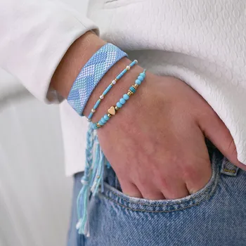 Náramek EVOLUTION GROUP CZ Sada barevných náramků - 53033.3