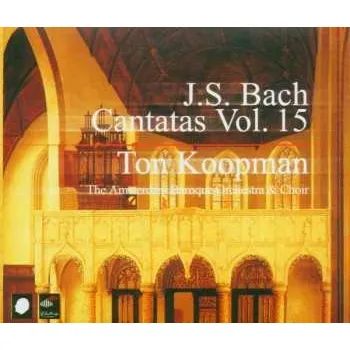 Zahraniční hudba 3CD Johann Sebastian Bach: Cantatas Vol. 15 2004 Koopman