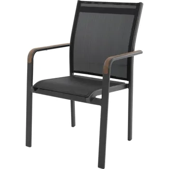 Zahradní sestava Doppler EXPERT WOOD Plus - zahradní stohovatelné křeslo