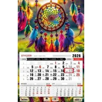 Kalendář Kalendarz 2026 jednodzielny łapacz snów