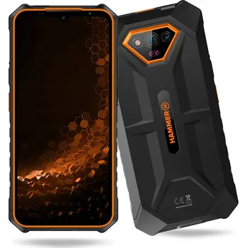 Mobilní telefon Smartphone Hammer Steel 6/64 GB 4G odolný telefon vodotěsný noční vidění
