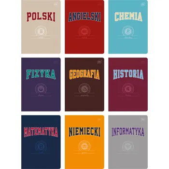 Sešit Sada různých sešitů A5 Interdruk, 60 listů