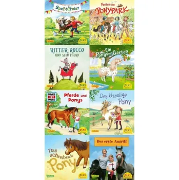 První čtění Pixi-Box 284: Pixis bunter Ponyhof (8x8 Exemplare)