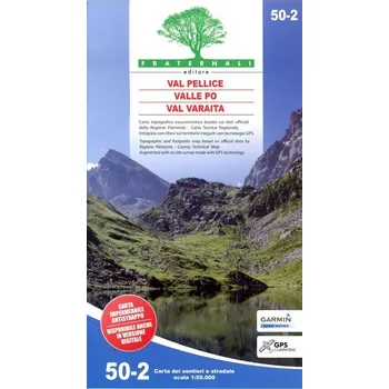 Val Pellice - Valle Po - Val Varaita 1 : 50 000