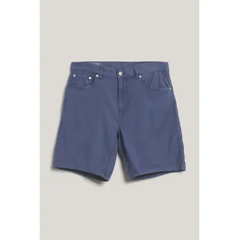 Pánské oblečení ŠORTKY GANT REG COT/LINEN JEANS SHORTS DUSTY NAVY