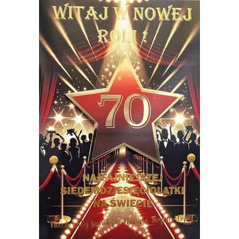 Přání k 70. narozeninám 4K