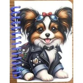 Set školních potřeb Kołonotatnik ozdobny A7/64K gładki Pies (pl, 2000, Fresh)