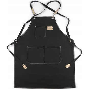 Kuchyňská zástěra Profesionální nastavitelná zástěra z hrubé bavlny