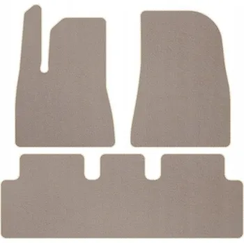 autokoberec Koberce Edecor velurové 3 ks