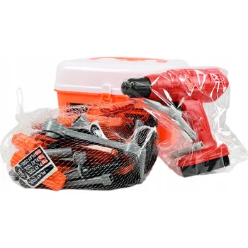 KUFŘÍK S NÁŘADÍM VRTACÍ SADA NA BATERIE PRO DĚTI