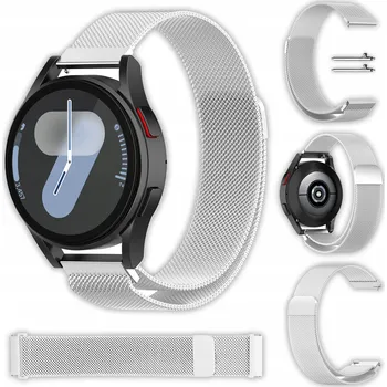 Náramek Náramek Vanfone pro Samsung 20mm stříbrný