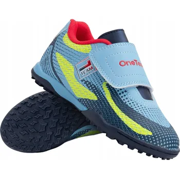 Chlapecká obuv Dětské Fotbalová obuv OneTeam Robero Junior TF modro/tmavě modré velikost 30