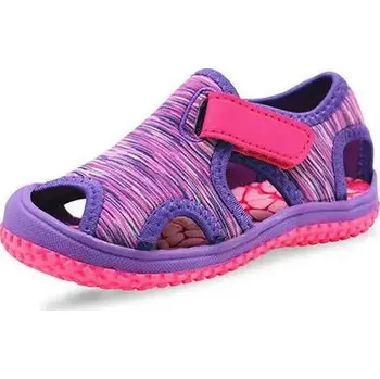 Chlapecké sandály Letní dětské sandály – měkké protiskluzové boty na ven Velikost: 27, Barva (Varianta): Purple-M-03