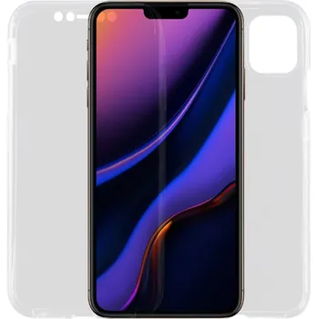 Obal Full-Cover na iPhone 11 Pro Max - Průsvitná