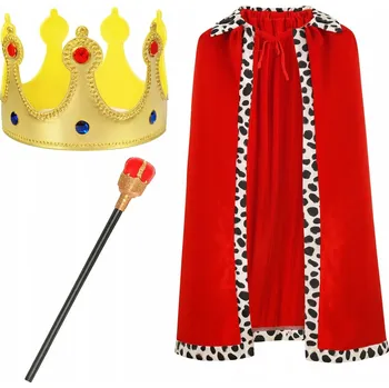 Karnevalový kostým Kostým Král Allbag univerzální velikost