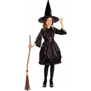 Karnevalový kostým KOSTÝM KOSTÝM ČERNÉ ČARODĚJNICE NA HALLOWEENSKÝ KARNEVAL 104