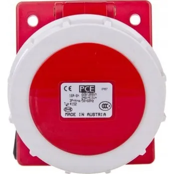 Elektrická zásuvka Elektrická Zásuvka Pce červená