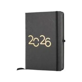 Diář Kalendarz 2026 A5 Black Gold DNS