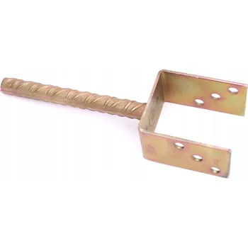 Plotový sloupek PATKA SLOUPKU KOTVA PEVNÁ 50 MM K ZAZDĚNÍ PRO SLOUPEK PLOTU KOVOVÝ