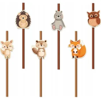 Papírová Brčka PartyPal 6 ks