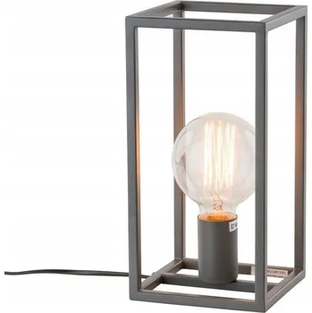 Lampička Stolní lampa Italux Sigalo šedá 60 W