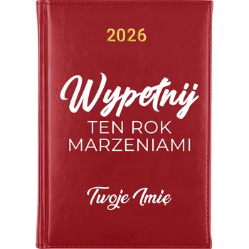 Kalendář Knižní kalendář 2026 A5 červený