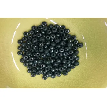 Dětské navlékací korálky Korálky PRECIOSA rokajl vel.7/0 - tmavý petrolej - 10g