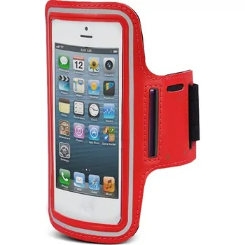 Pouzdro/držák na ruku Maclean 4,8" červené