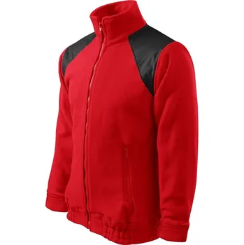 Pánská vesta Jacket Hi-Q fleece unisex červená XXL