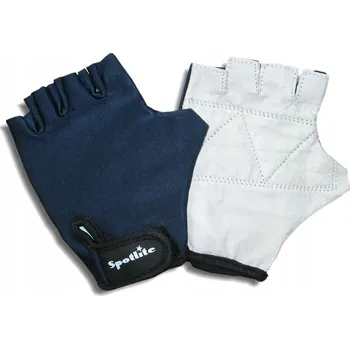 Cyklistické rukavice Dětské cyklistické rukavice lycra modré