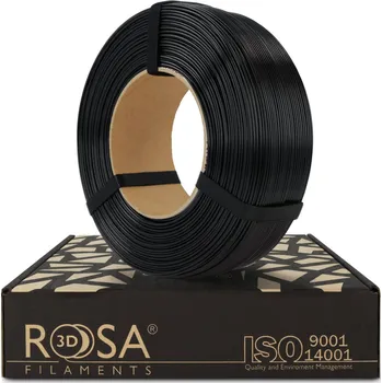 Filament Filament Rosa3D ReFill ABS+ Matt černý matný 1 kg 1,75 mm