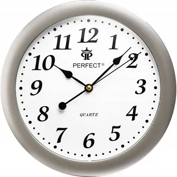 Hodiny Nástěnné hodiny Perfect stříbrné 28 cm